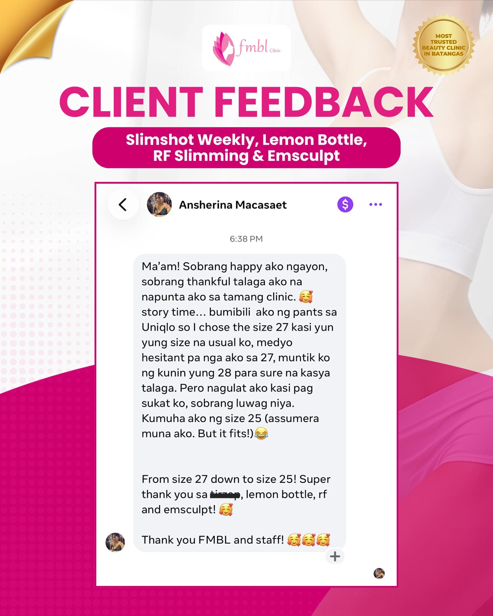 FMBL client feedback 1